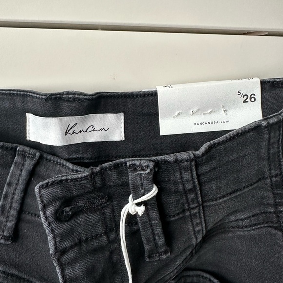 KanCan 5/26 Flare Gray Jeans Pants - Picture 4 of 6